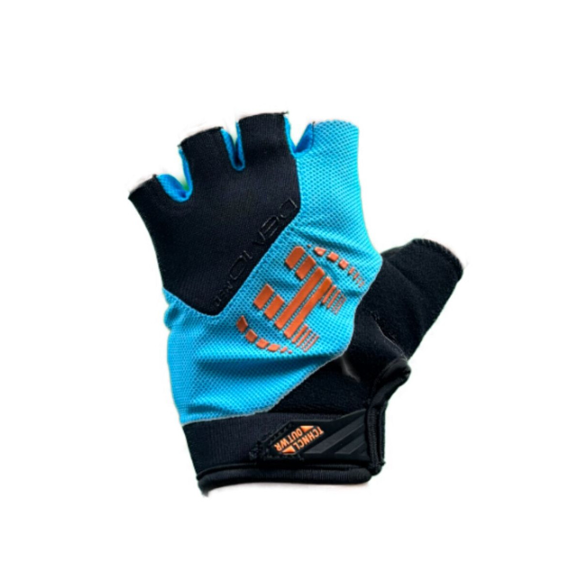 Rukavice dětské bezprsté Haven Demo Neo Short - černé-modré, 4-6 let