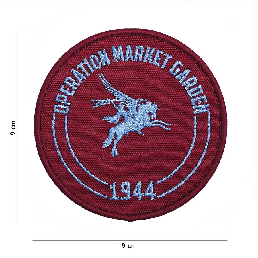 Nášivka textilní Fostex Operation Market Garden - červená-bílá