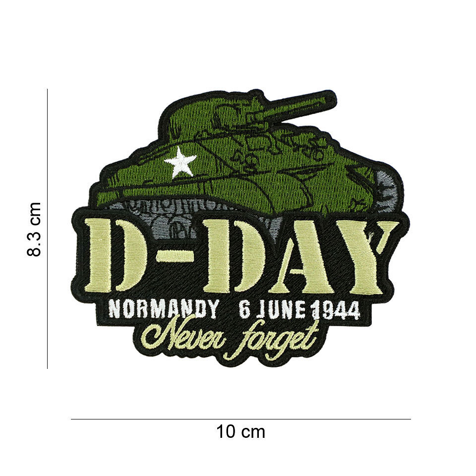 Nášivka textilní Fostex D-Day Sherman Normandy 6 June 1944 - barevná