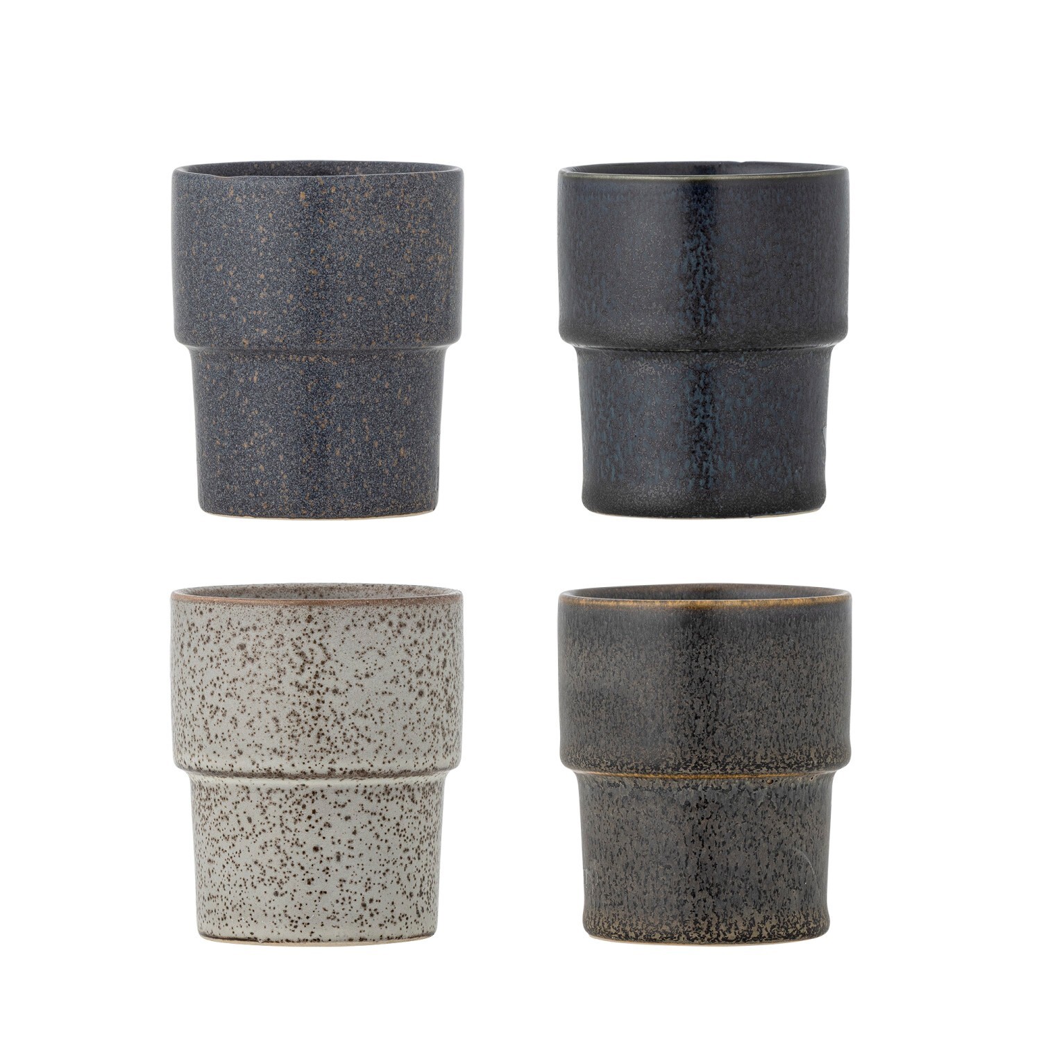 Sada 4 ks hrnků 150 ml EWAN Bloomingville - barevná