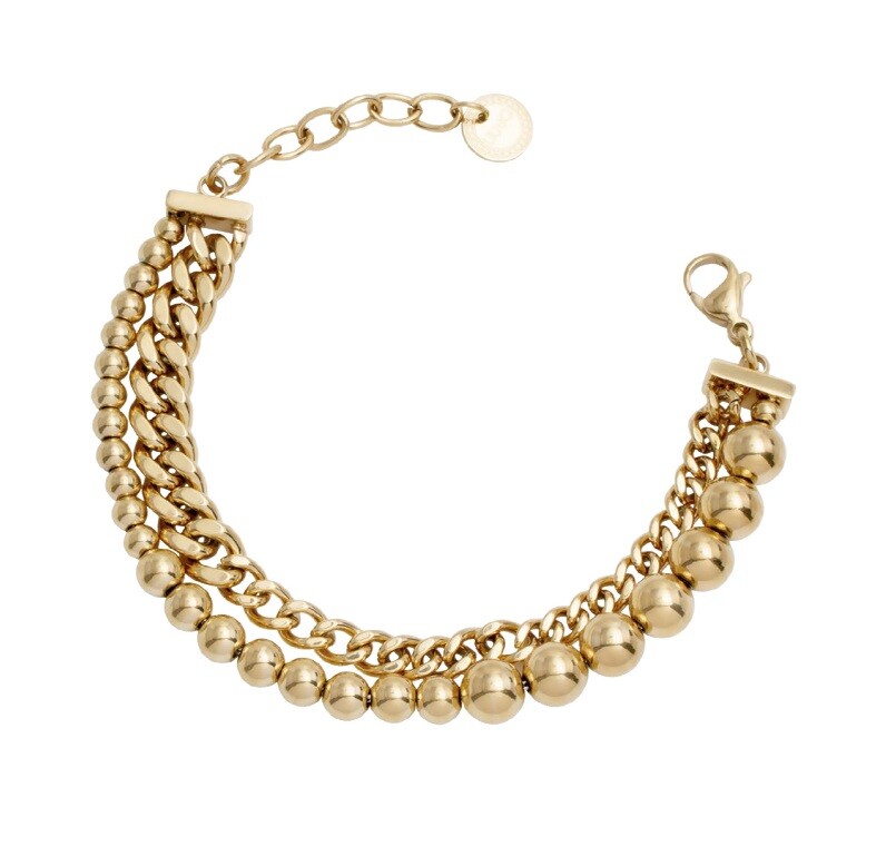 Liu Jo Stylový dvojitý náramek pro ženy LJ3050