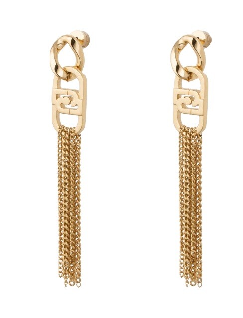 Liu Jo Fashion dlouhé náušnice s visacími řetízky LJ3057