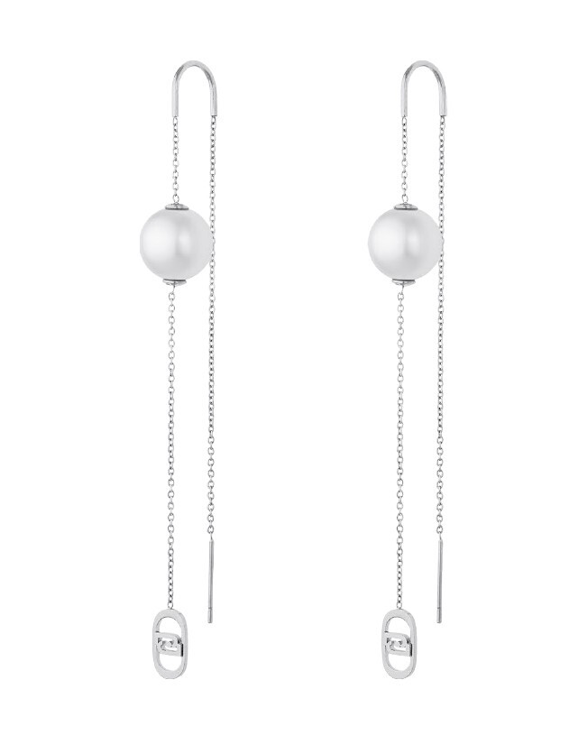 Liu Jo Okouzlující náušnice se syntetickou perlou LJ3009