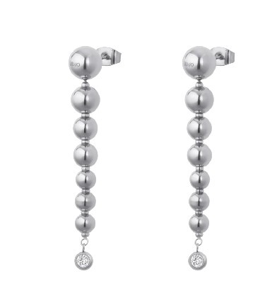 Liu Jo Visací kuličkové náušnice z oceli LJ2987
