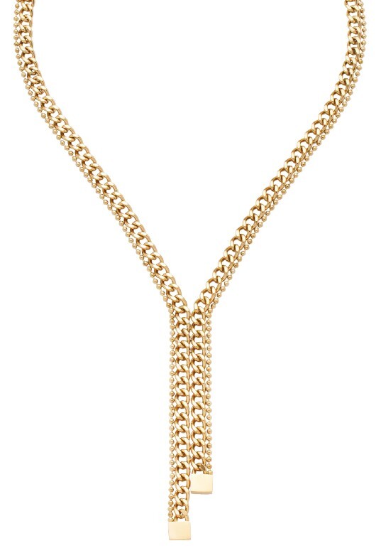 Liu Jo Výrazný pozlacený náhrdelník pro ženy LJ2989