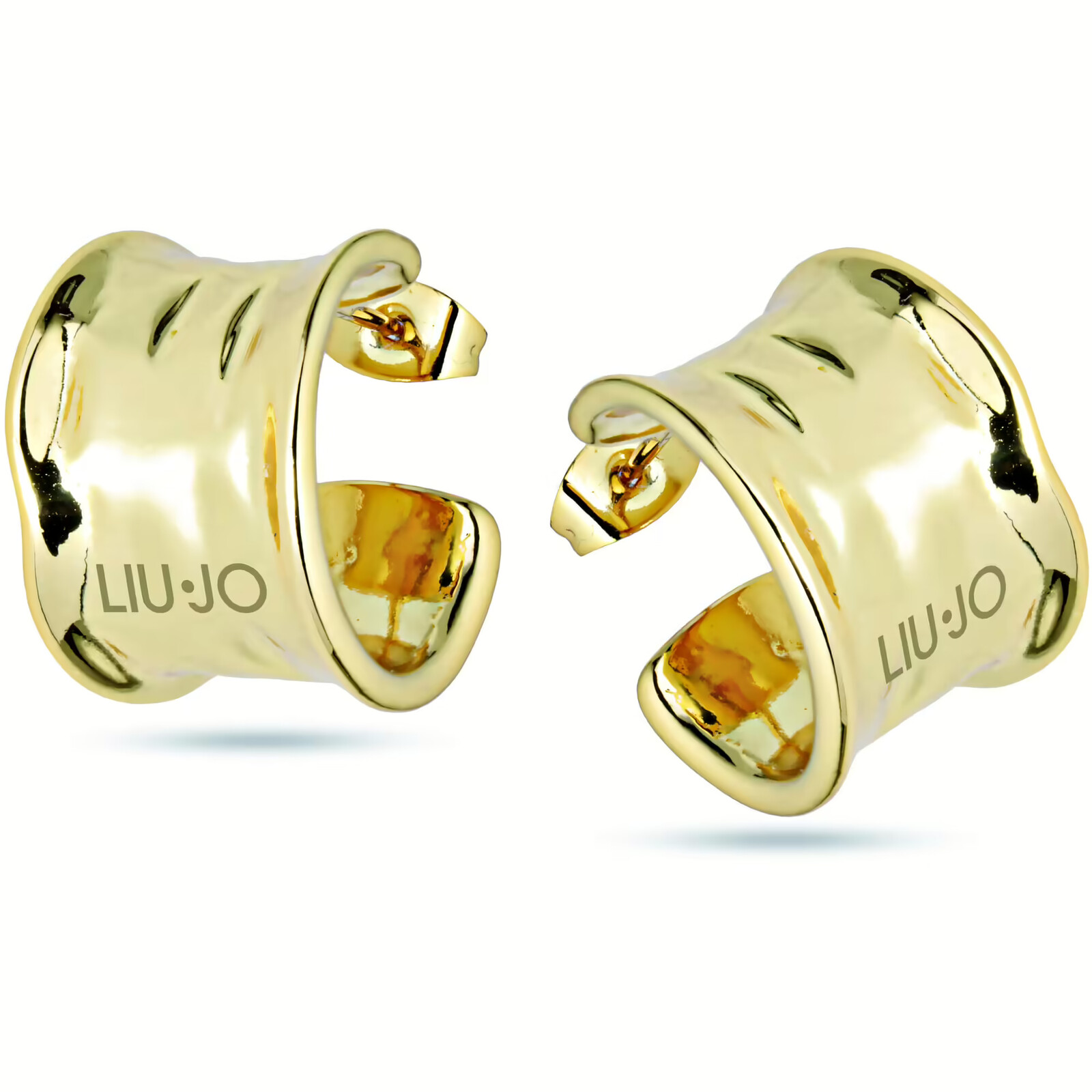 Liu Jo Módní pozlacené náušnice Essential LJ2729