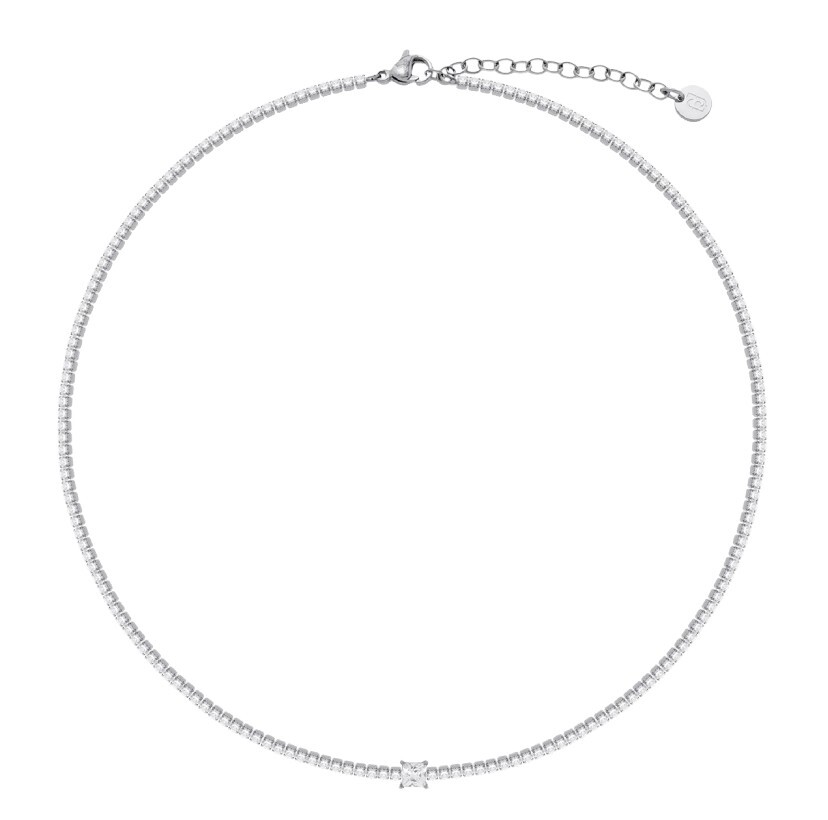 Liu Jo Třpytivý tenisový náhrdelník pro ženy LJ3030