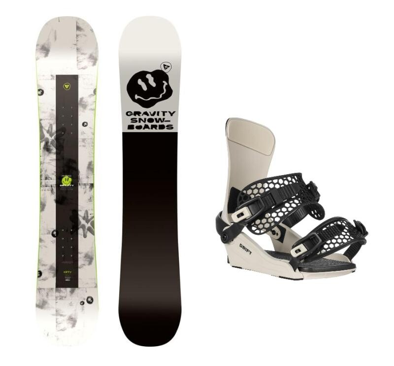 Gravity Madball 25/26 pánský snowboard + Gravity Drift bone/black vázání