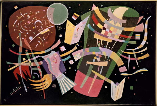 Wassily Kandinsky Plakát, Obraz - Composition X (1939), Wassily Kandinsky, 40 × 26.7 cm