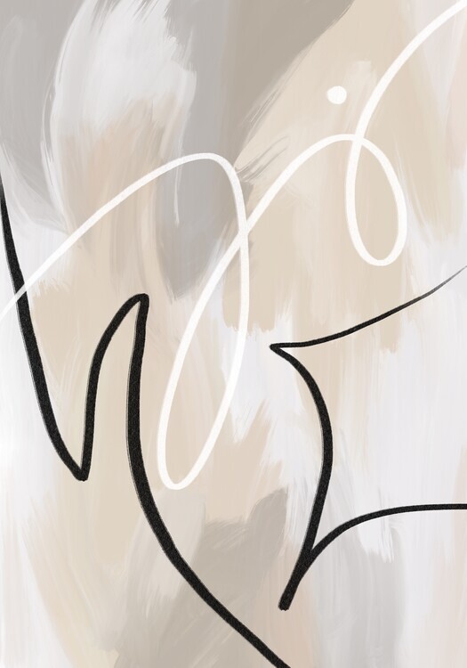 Veronika Boulová Plakát, Obraz - Abstract art5, Veronika Boulová, 26.7 × 40 cm