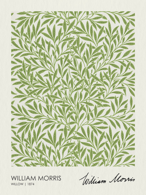 William Morris Plakát, Obraz - Willow (1874), William Morris, 30 × 40 cm
