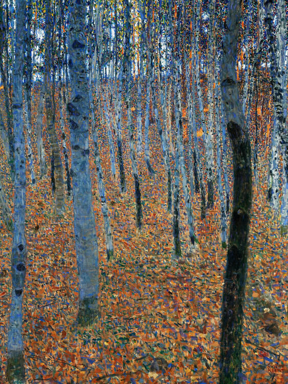 Gustav Klimt Plakát, Obraz - Beech Grove I, Gustav Klimt, 30 × 40 cm