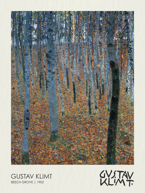 Gustav Klimt Plakát, Obraz - Beech Grove (1902), Gustav Klimt, 30 × 40 cm
