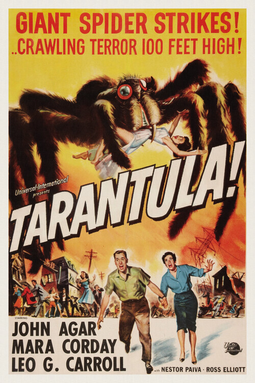 Europosters Plakát, Obraz - Tarantula, 26.7 × 40 cm