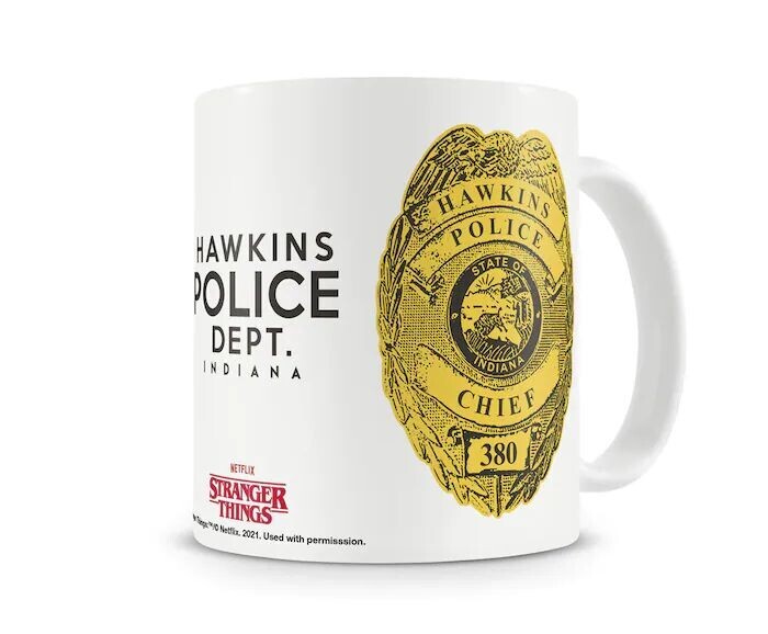 HYBRIS Hrnek Stranger Things - Hawkins Police, 0,32 l
