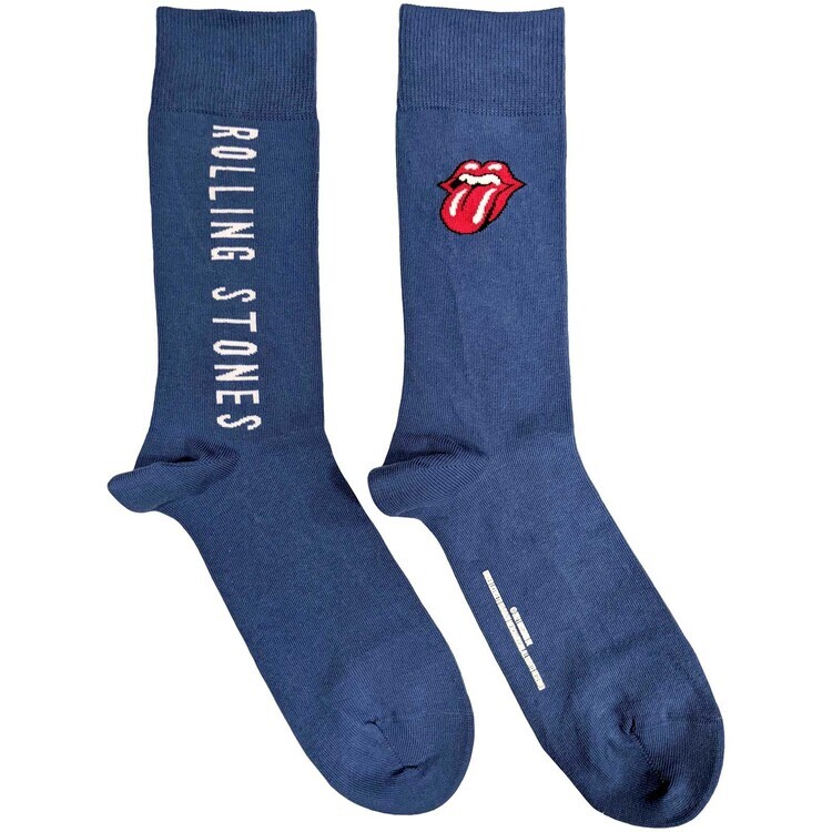 ROCKOFF Ponožky Rolling Stones - Vertical Tongue, 40 - 45 (UK 7 - 11)