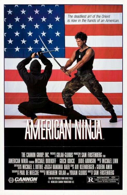 Europosters Plakát, Obraz - American Ninja 1, 26.7 × 40 cm