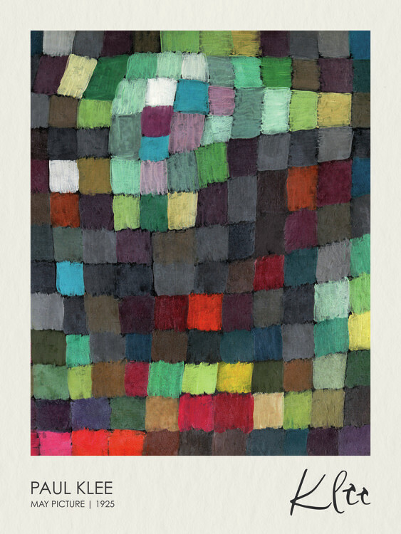 Paul Klee Plakát, Obraz - May Picture (1925), Paul Klee, 30 × 40 cm
