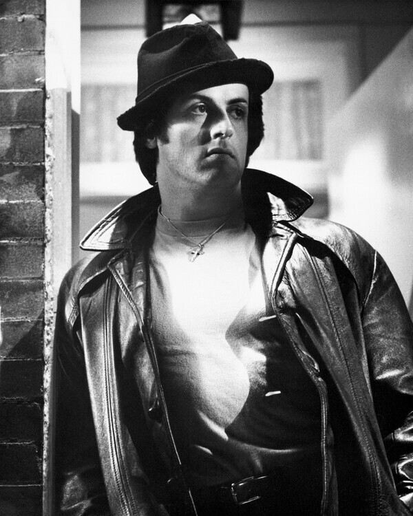 Silver Screen Collection Plakát, Obraz - Sylvester Stallone As Rocky, Silver Screen Collection, 30 × 40 cm