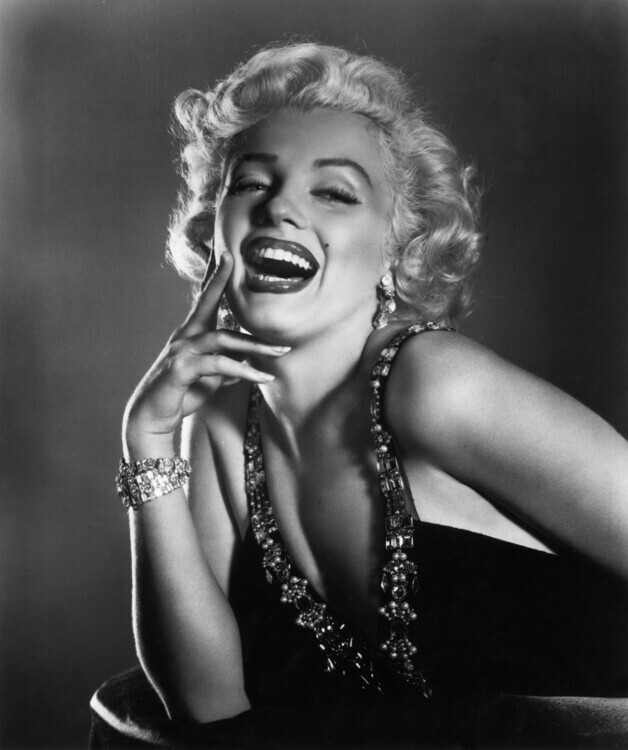 Hulton Archive Plakát, Obraz - Laughing Monroe, Hulton Archive, 33.5 × 40 cm