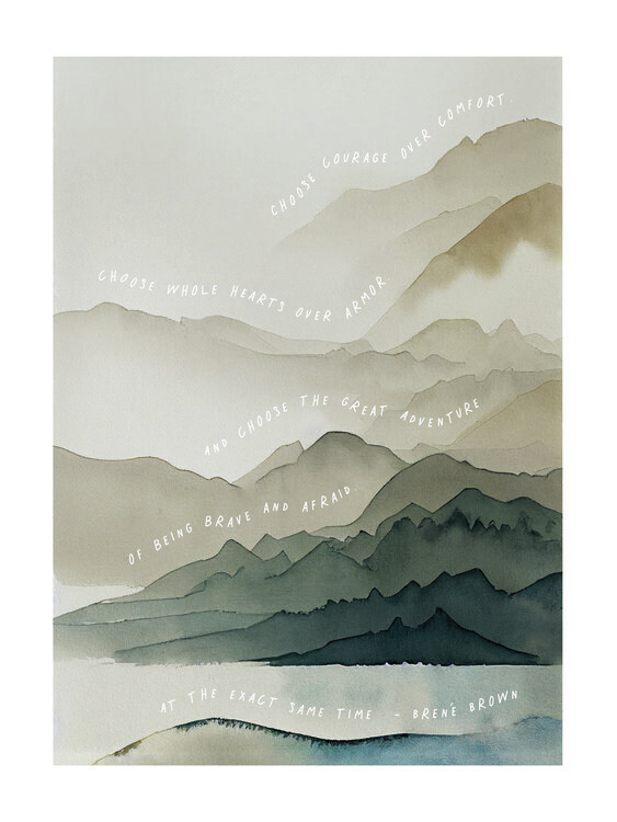 KsanaKalpa Plakát, Obraz - Courage, KsanaKalpa, 30 × 40 cm