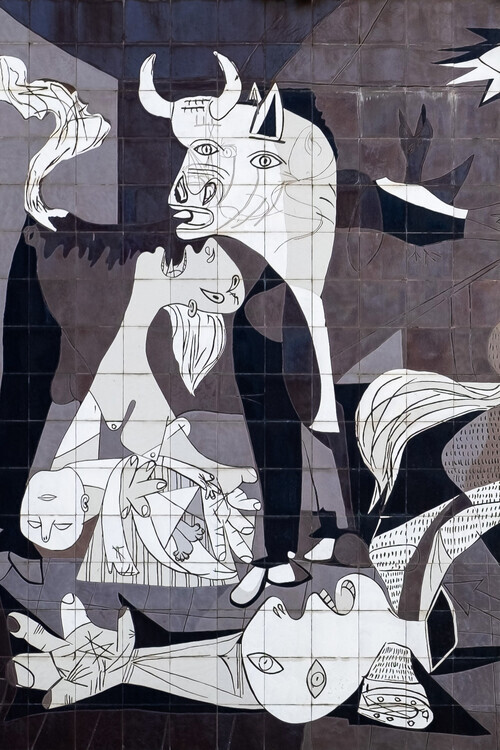 Pablo Picasso Plakát, Obraz - Guernica (1937), Pablo Picasso, 26.7 × 40 cm