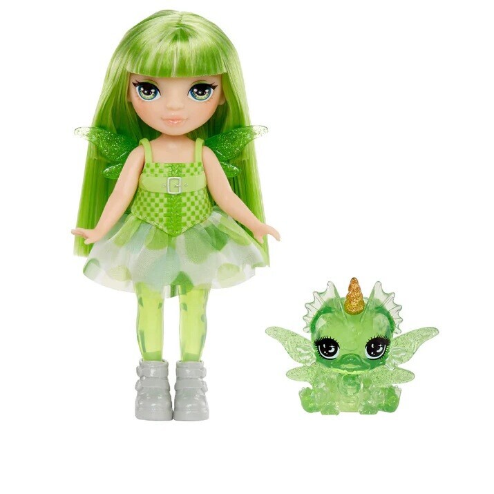MGA Entertainment Rainbow High - Little Rainbow Fantasy Fairies Doll - Emeralds