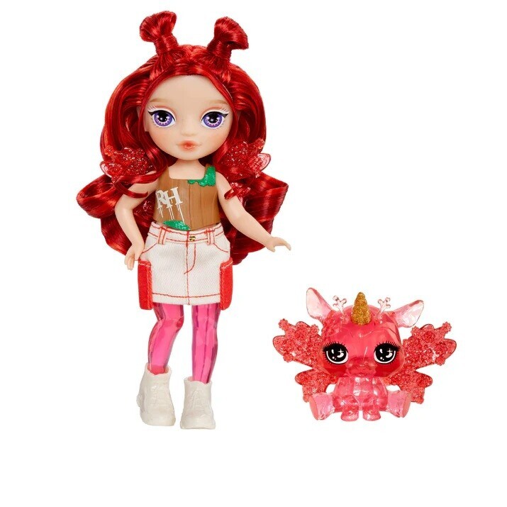 MGA Entertainment Rainbow High - Little Rainbow Fantasy Fairies Doll - Apple
