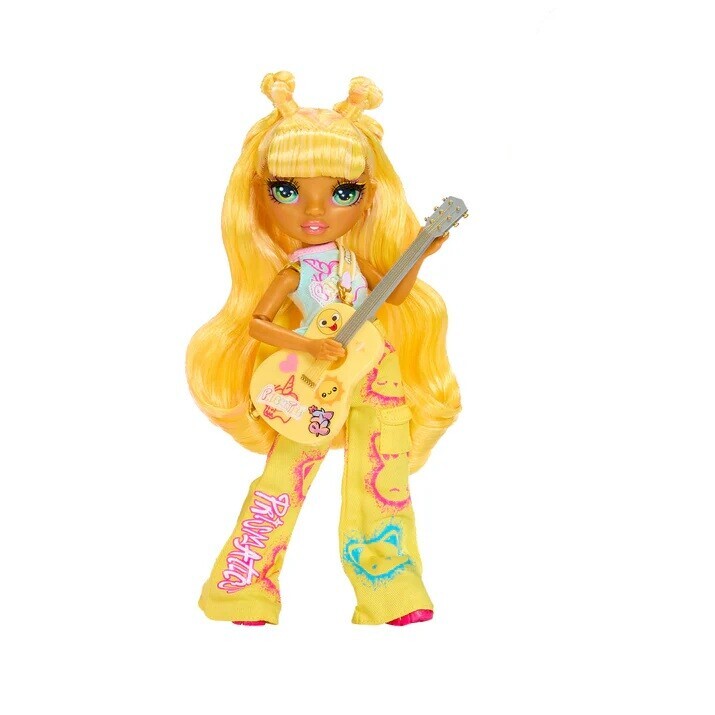 MGA Entertainment Rainbow High - Jr High Rockband Fashion Dolls - Sunny