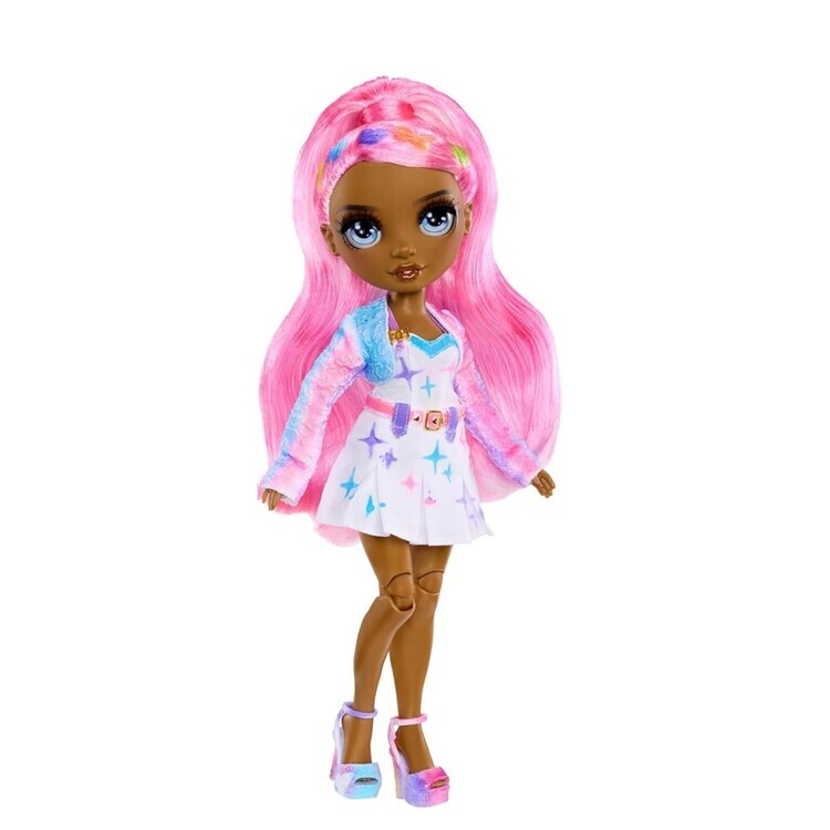 MGA Entertainment Rainbow High - Air Burhs & Create Fashion Dolls - Grey Eeyes