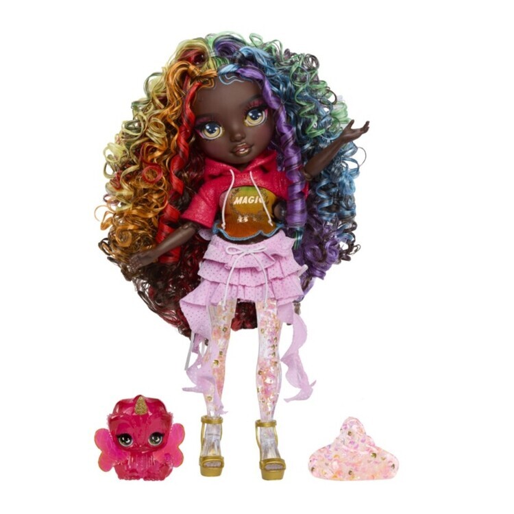 MGA Entertainment Rainbow High - Rainbow Shimmers with Slime Fashion Doll - Iris