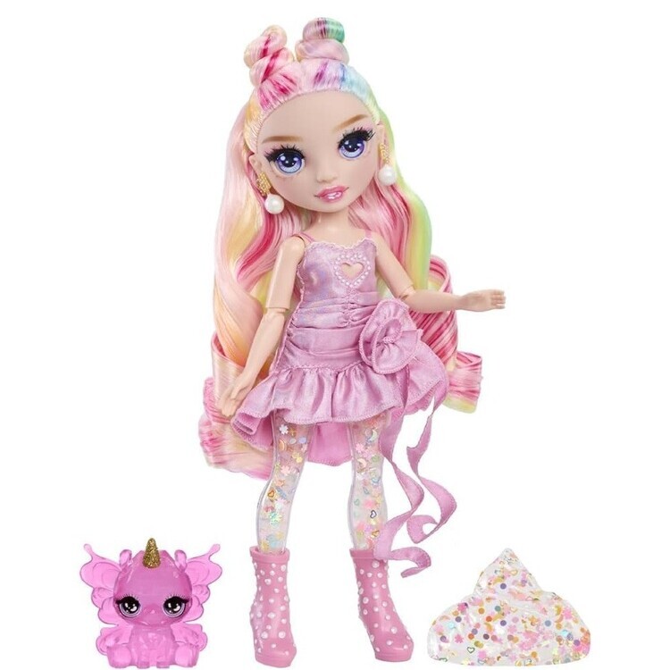 MGA Entertainment Rainbow High - Rainbow Shimmers with Slime Fashion Doll - Bella