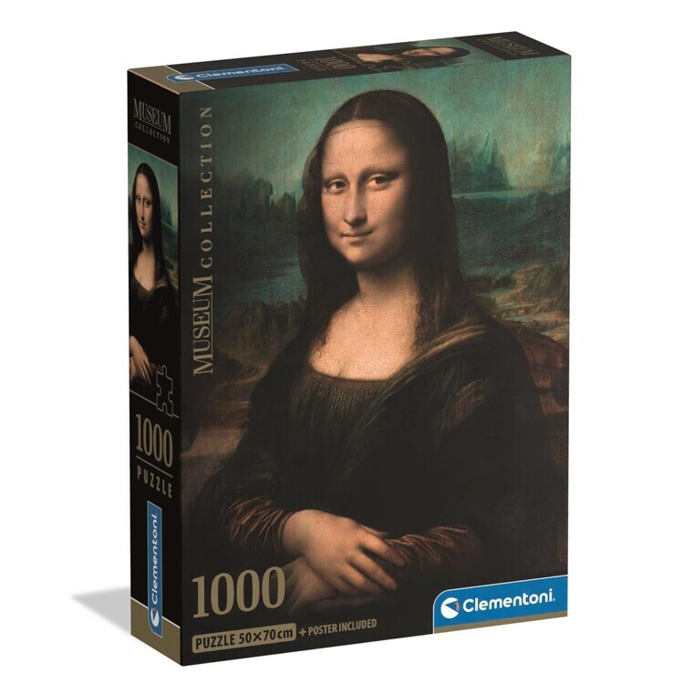 CLEMENTONI Puzzle Leonardo da Vinci – Mona Lisa, 1000 ks