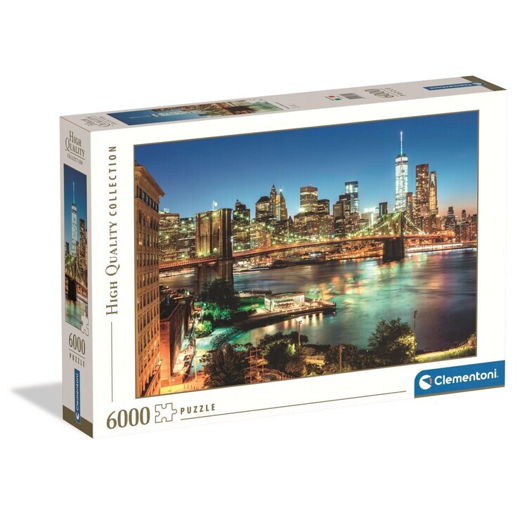 CLEMENTONI Puzzle Brooklyn Bridge Lights, 6000 ks