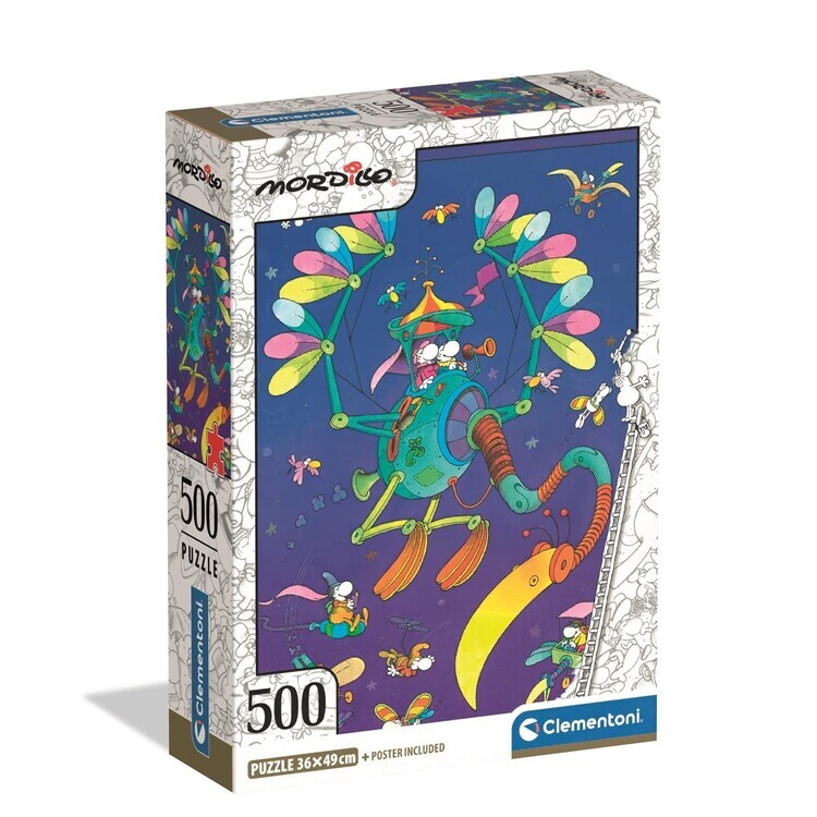 CLEMENTONI Puzzle Mordillo: The Journey, 500 ks