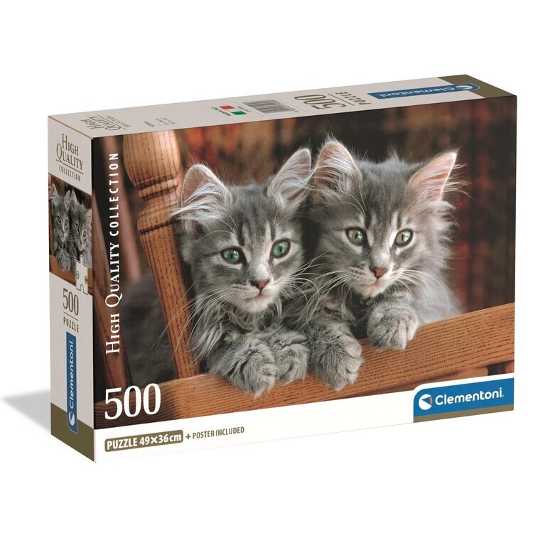 CLEMENTONI Puzzle Kittens, 500 ks
