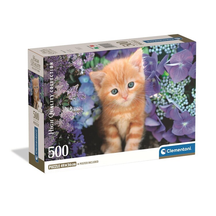 CLEMENTONI Puzzle Ginger Cat, 500 ks