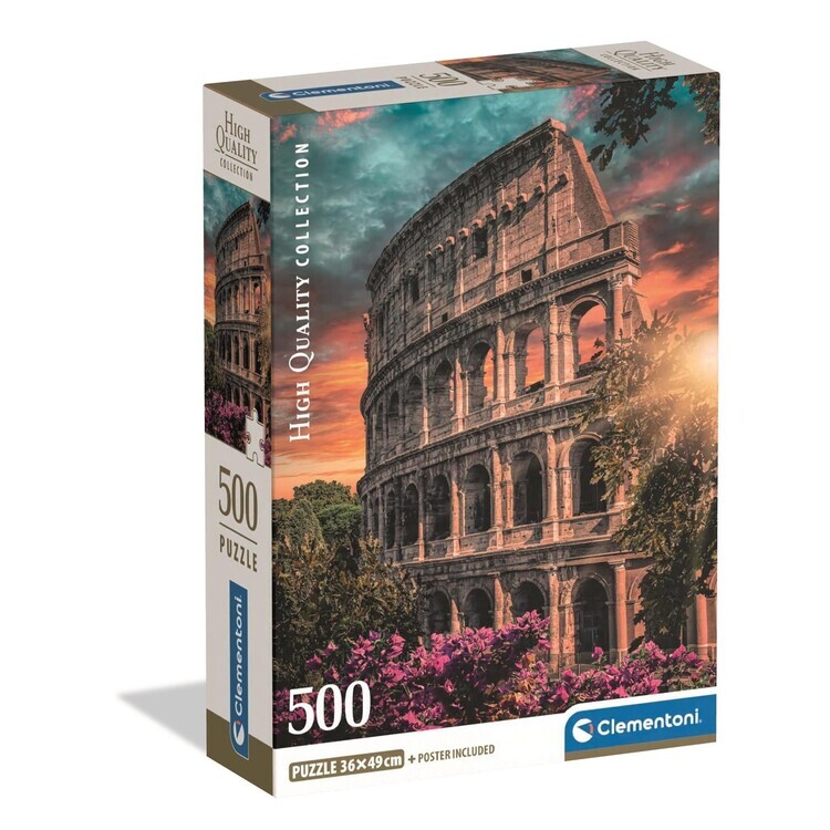 CLEMENTONI Puzzle Flavian Amphitheatre, 500 ks