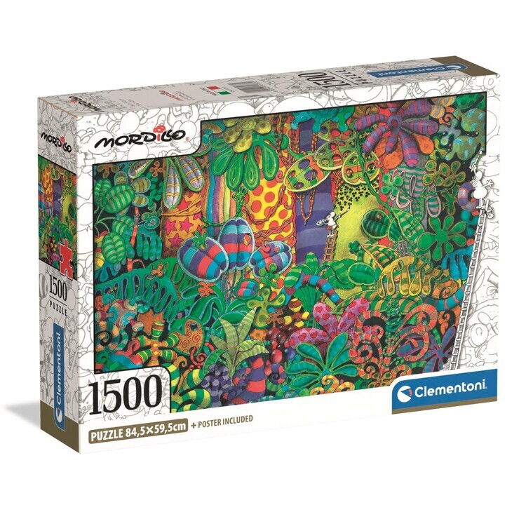 CLEMENTONI Puzzle Mordillo: The Painter, 1500 ks