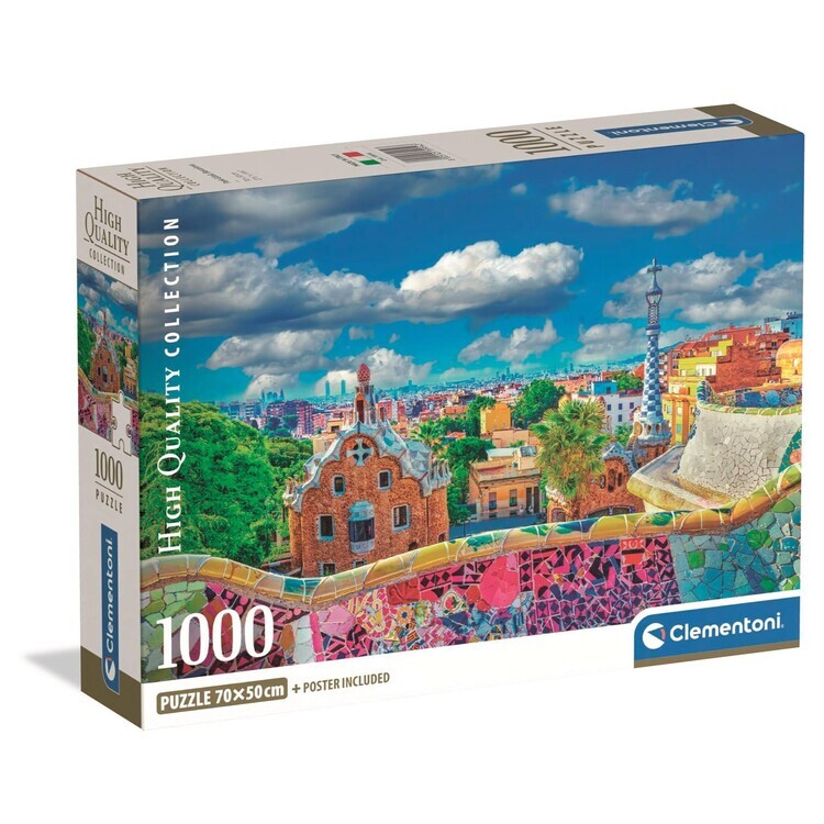 CLEMENTONI Puzzle Park Güell, Barcelona, 1000 ks
