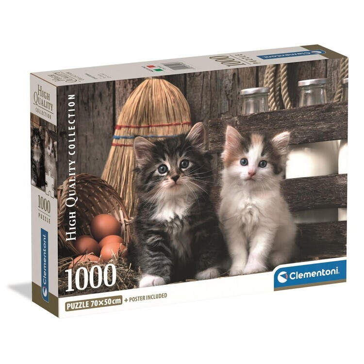 CLEMENTONI Puzzle Lovely Kittens, 1000 ks