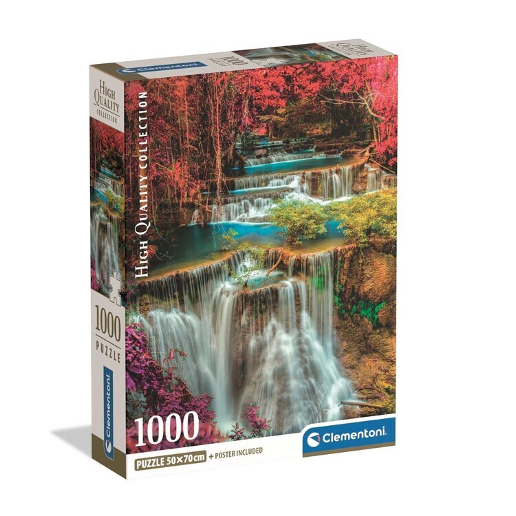 CLEMENTONI Puzzle Colourful Thai Falls, 1000 ks