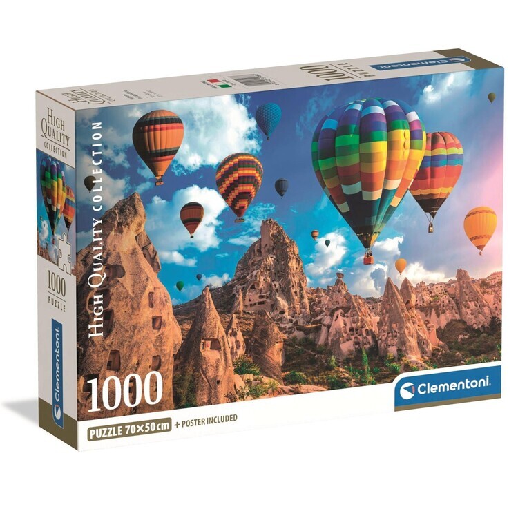 CLEMENTONI Puzzle Balloons in Cappadocia, 1000 ks