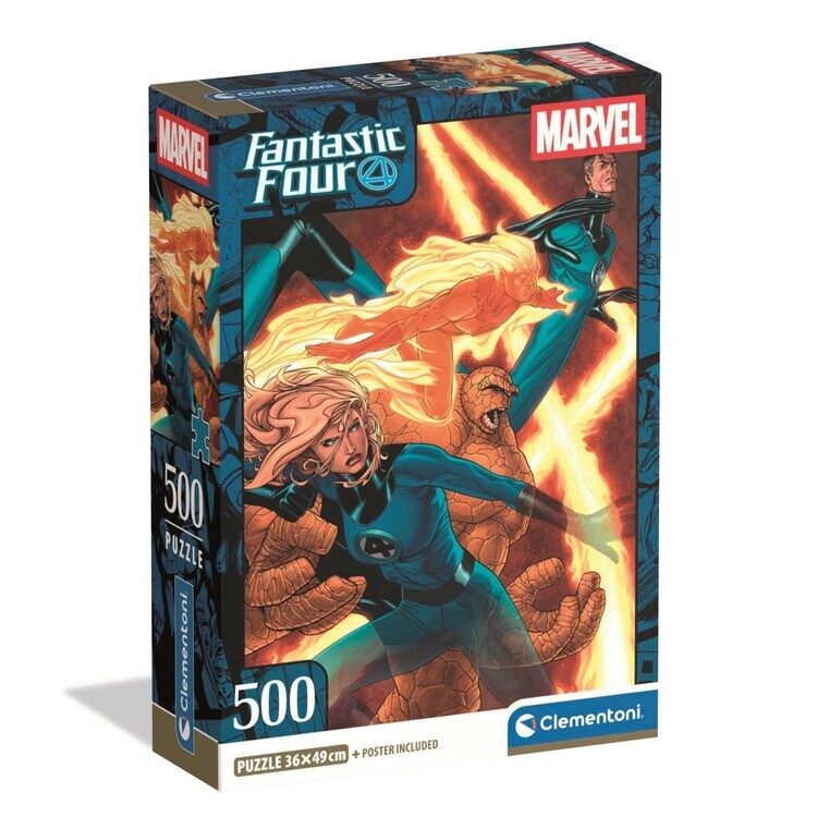 CLEMENTONI Puzzle Fantastic 4, 500 ks