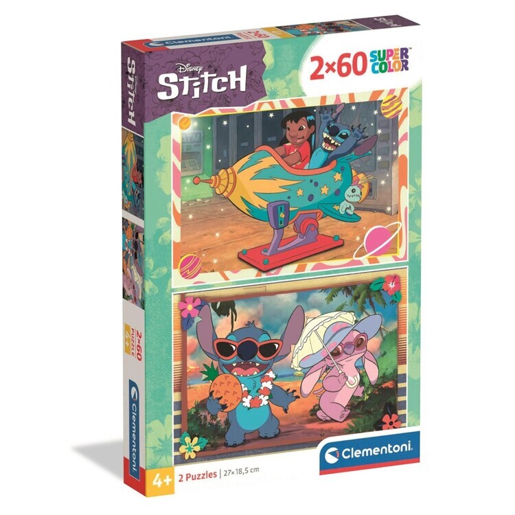 CLEMENTONI Puzzle Stitch, 60 ks