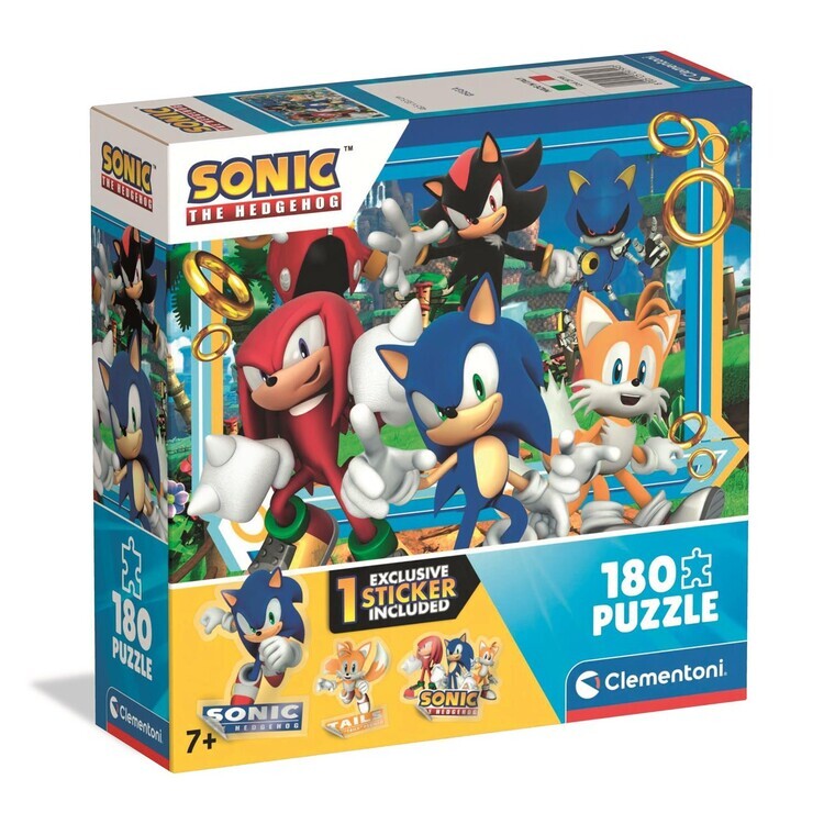 CLEMENTONI Puzzle Sonic 4, 180 ks