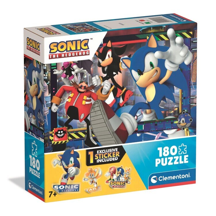 CLEMENTONI Puzzle Sonic 2, 180 ks