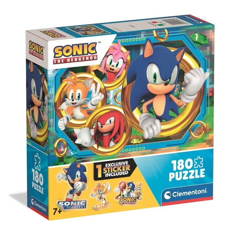 CLEMENTONI Puzzle Sonic, 180 ks