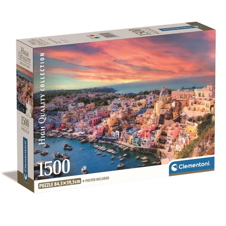 CLEMENTONI Puzzle Picturesque Procida, 1500 ks