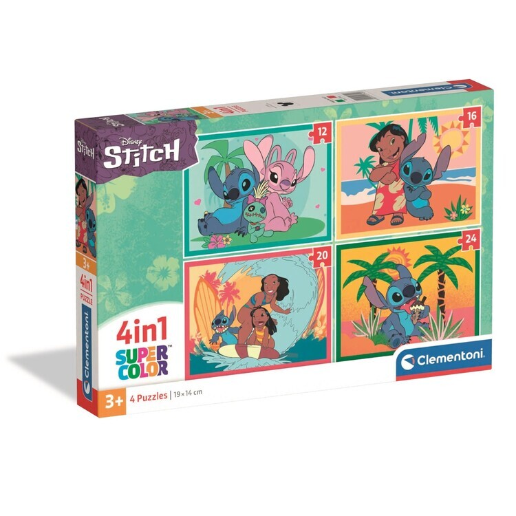 CLEMENTONI Puzzle Disney - Stitch, 24 ks